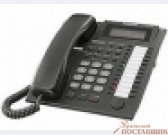 Системный телефон KX-T 7735 RU черный 3 стр, 12 DSS